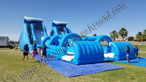 Dual lane water slide rental Phoenix Arizona